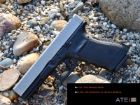 Glock Full Top Serrations, Enhanced Side Serrations Rear only