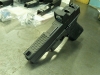 Glock Slide Milling for Trijicon RMR with Half Top Serrations Front and Rear Enhanced Side Serrations